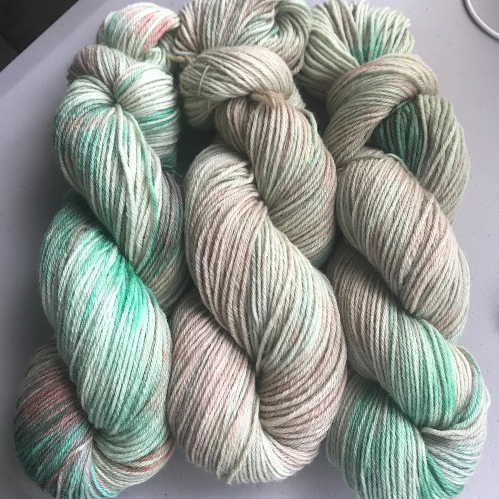 Hand Dyed-Alligator Pear